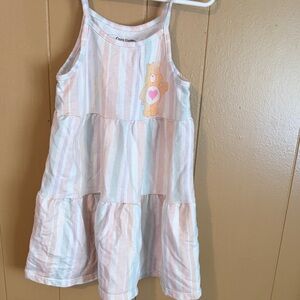 Care Bears 🐻 Striped Pastel Tank Dress